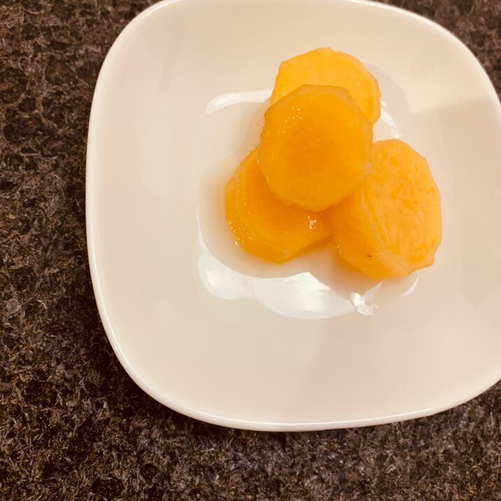 *子どもが大好き!レンジでさつまいものジュース煮*